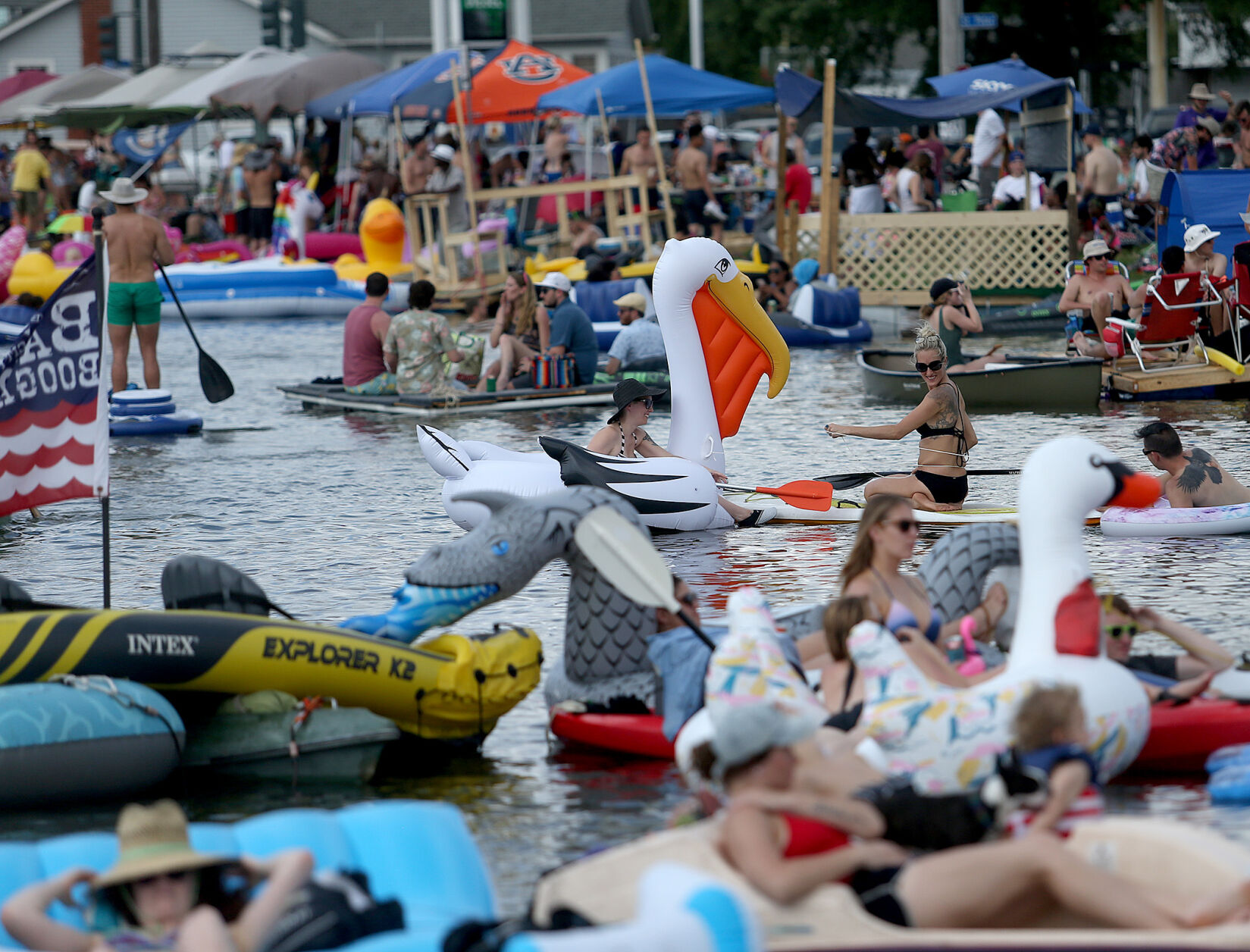 Saturday at Bayou Boogaloo 2019